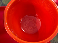 Load image into Gallery viewer, Vintage Fiesta RED Mixing Bowls 1-6 Beautiful