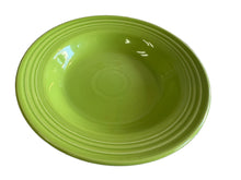 Load image into Gallery viewer, Fiesta Retired Chartreuse Rim Soup Bowl 9"