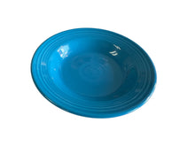 Load image into Gallery viewer, Fiesta Retired Peacock Rim Soup Bowl 9"
