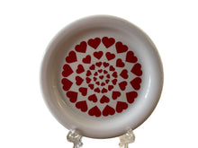 Load image into Gallery viewer, Fiesta 2023 HLCCA Exclusive "Scarlet Hearts on White Coaster"...New