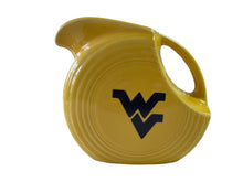Load image into Gallery viewer, Fiesta WVU Sunflower Yellow Water Pitcher
