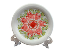 Load image into Gallery viewer, Fiesta By Patricia Degraw ’ Mandala White Coaster Hand Painted Fiesta