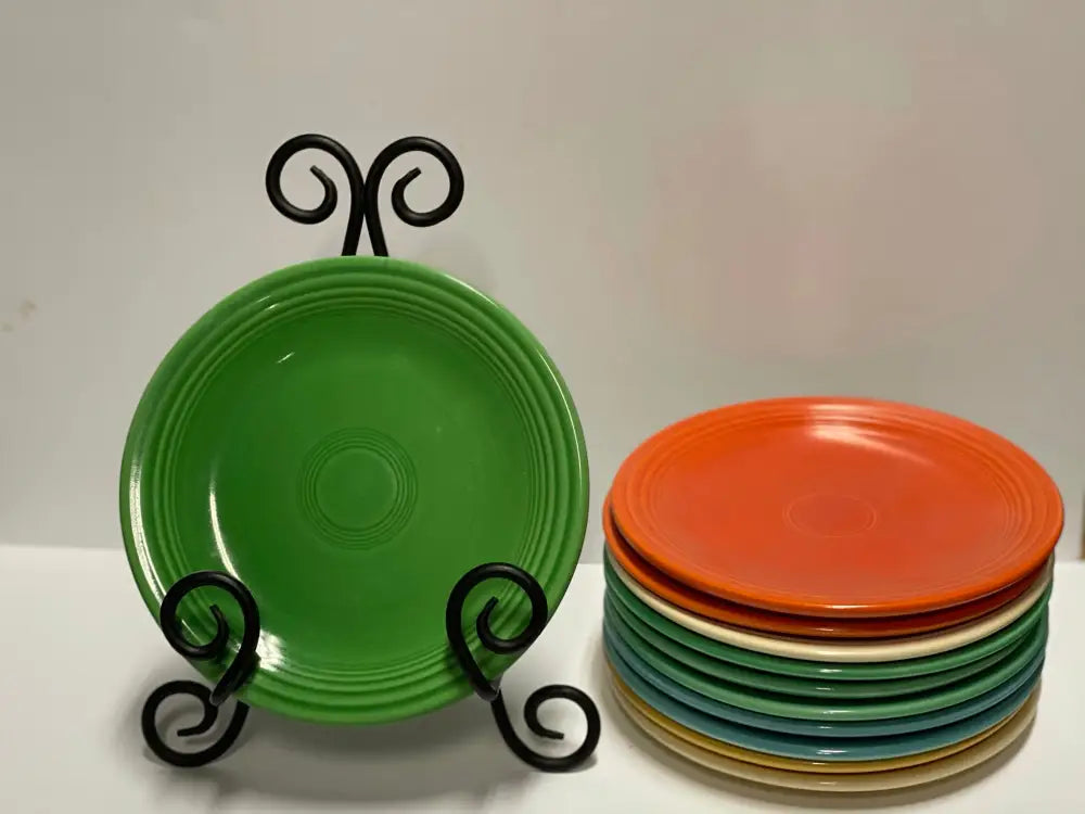 VINTAGE FIESTA BREAD&BUTTER PLATE SET5 - メルカリ