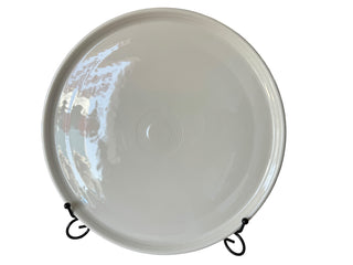 Pizza Tray 12" UnGlazed White