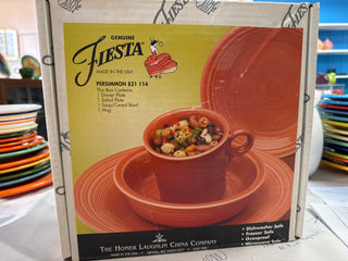 Fiesta Persimmon 4 pc Classic Place Setting