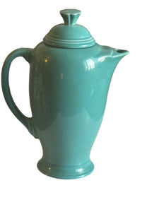 Fiesta retired Turquoise Coffee Server