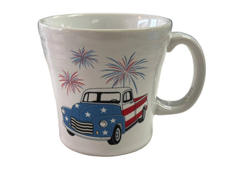 Fiesta 4th of July Truck Tapered Mug 15 oz.