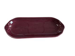 Fiesta Claret  Corn Relish Tray