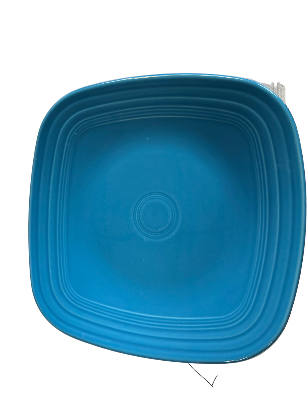 Fiesta Peacock  Square Dinner Plate