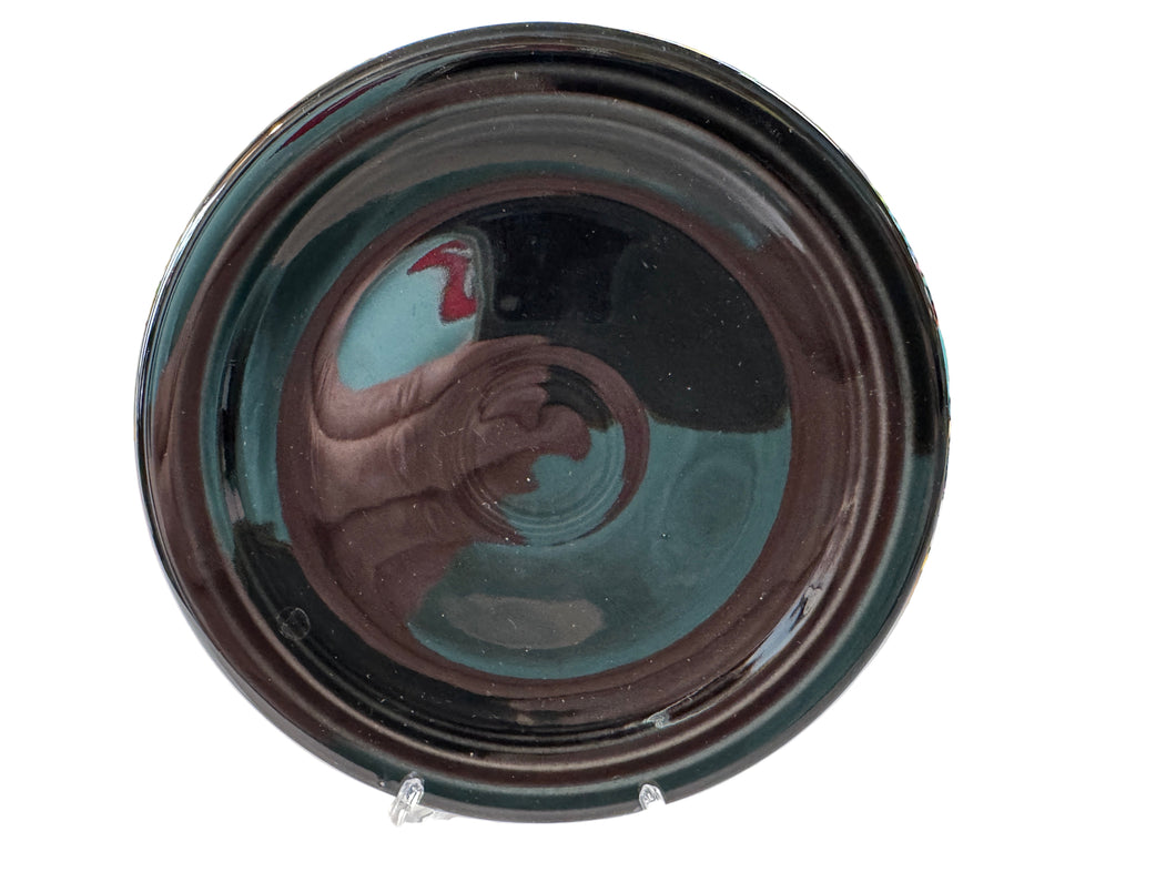 Fiesta Black Bread & Butter  B & B Plate 6 1/8