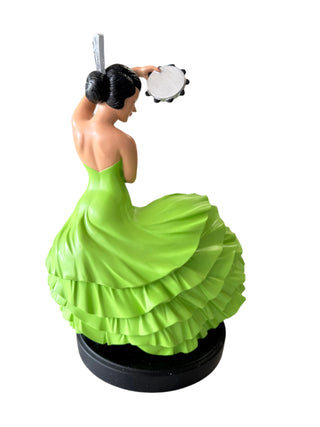 Fiesta ENSCO Chartreuse 12" Dancing Lady new in Box