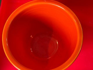 Vintage Fiesta RED Mixing Bowls 1-6 Beautiful