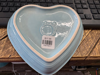 Fiesta Sky Medium Heart Bowl