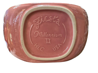 Fiesta Millennium ll Disk Vase ROSE