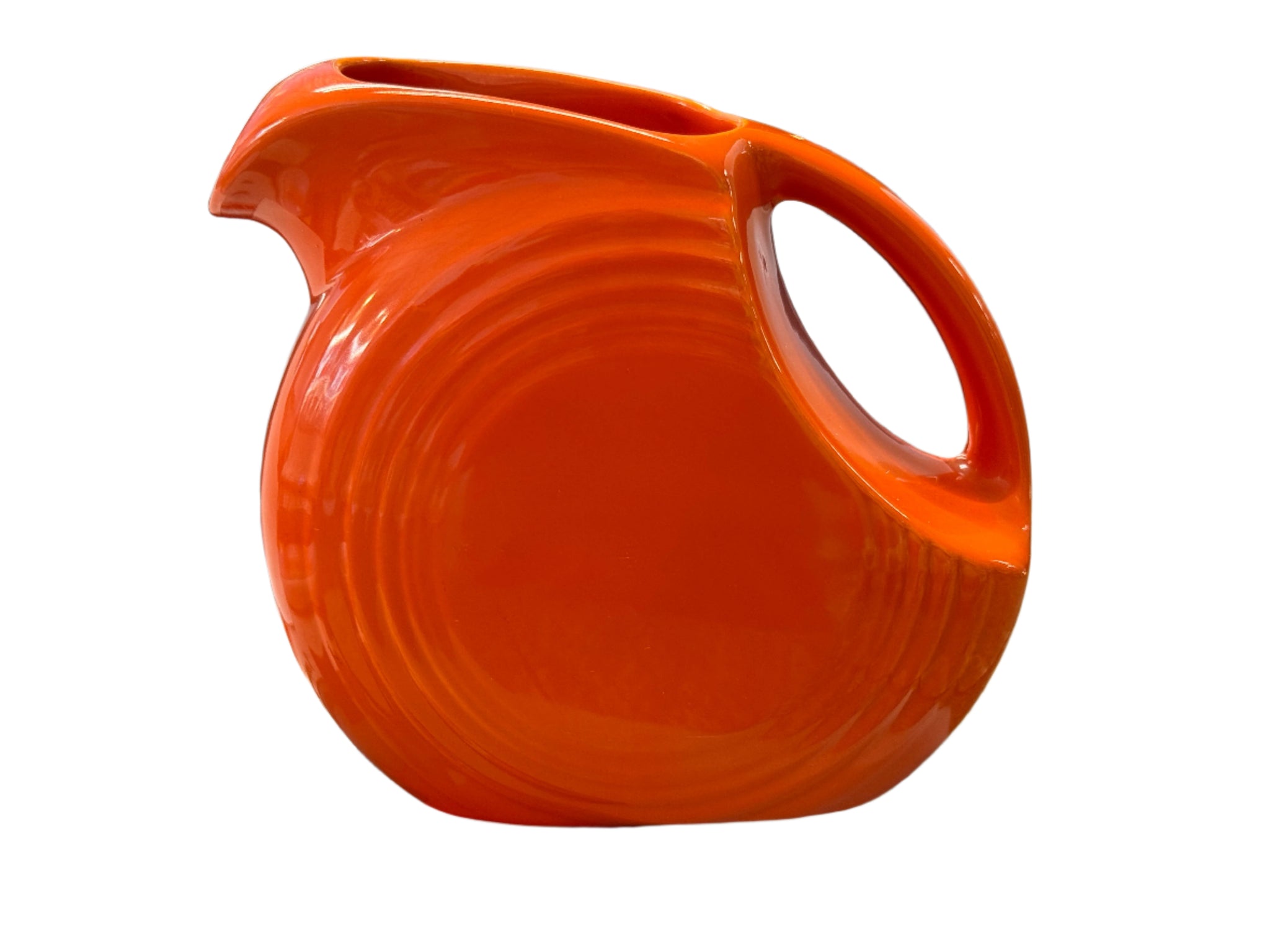 Vintage Fiesta Original Red Promotional Juice Pitcher