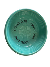 Load image into Gallery viewer, Fiesta Good Dog Turquoise  Small Bowl Sylvester &amp; Co. , Sag Harbor, N.Y.
