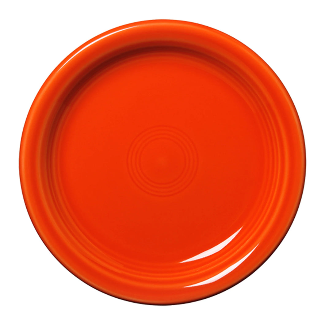 Fiesta Poppy Appetizer Plate