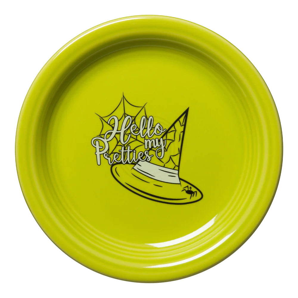 Fiesta Hello My Pretties Appetizer Halloween Plate