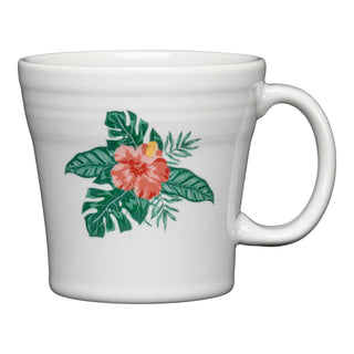 Fiesta Aloha White Taper Mug. RETIRED