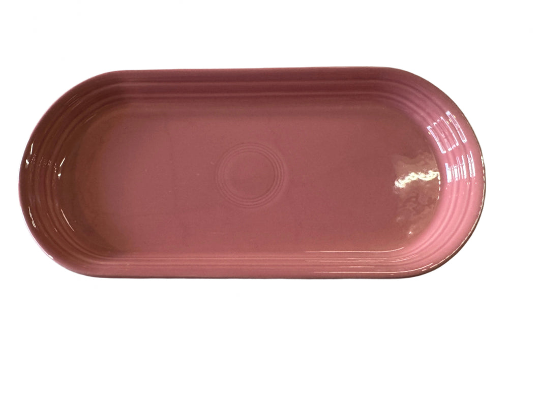 Fiesta Rose Bread Tray