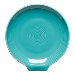 Fiesta Extra Large Spoon Rest 7 Inch Turquoise