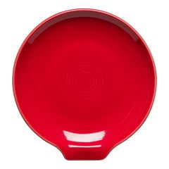 Fiesta Extra Large Spoon Rest 7 Inch Scarlet