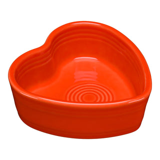 Fiesta Ramekin Heart  Poppy