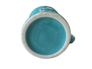 Fiesta Turquoise Latte Mug Aqua