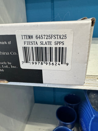 Fiesta Slate Flatware Round Handle NIB