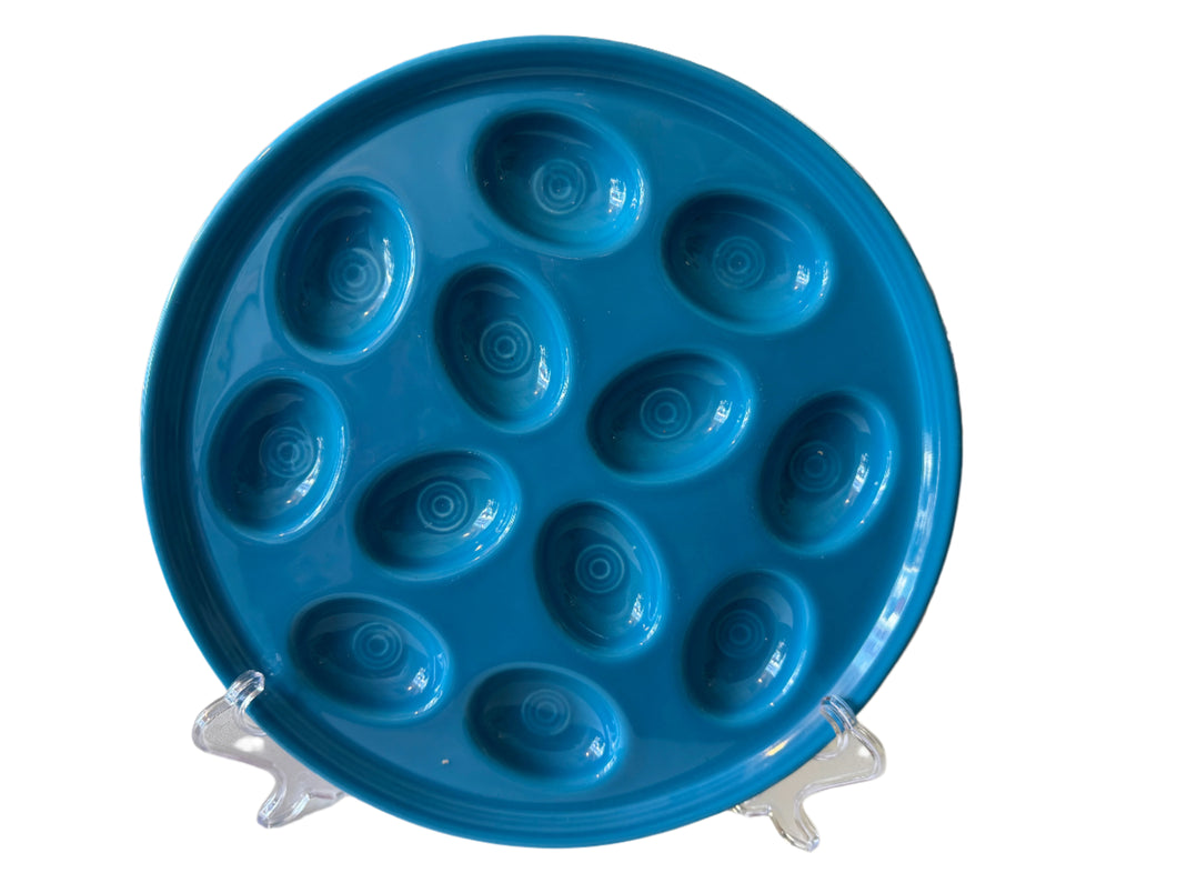 Fiesta Peacock Egg Tray