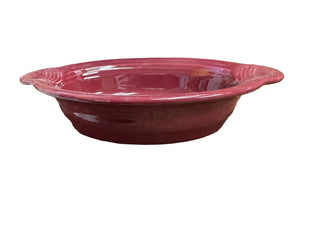 Fiesta Retired Oval Individual  Tab Casserole  Cinnabar