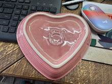 Load image into Gallery viewer, Fiesta Peony Medium Heart Bowl

