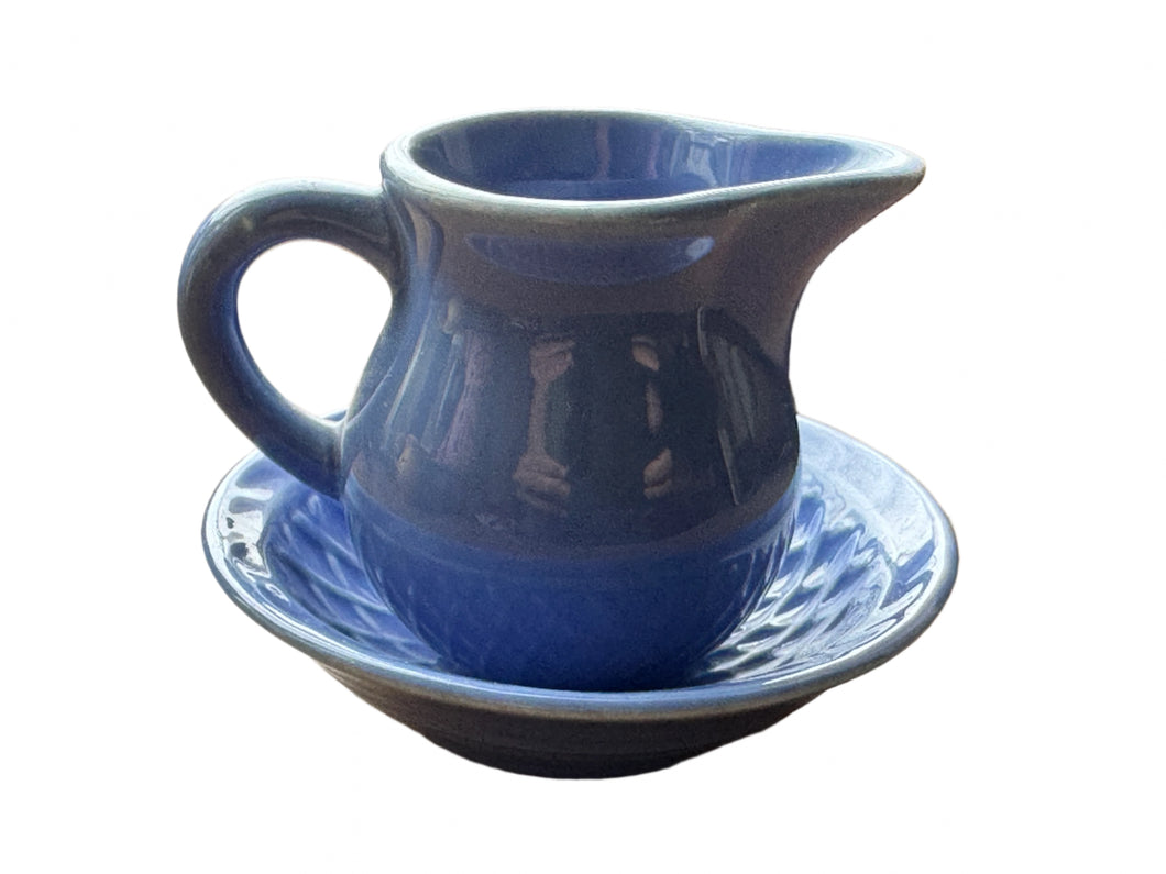 Vintage Harlequin Mauve Toy Creamer & Nut Cup