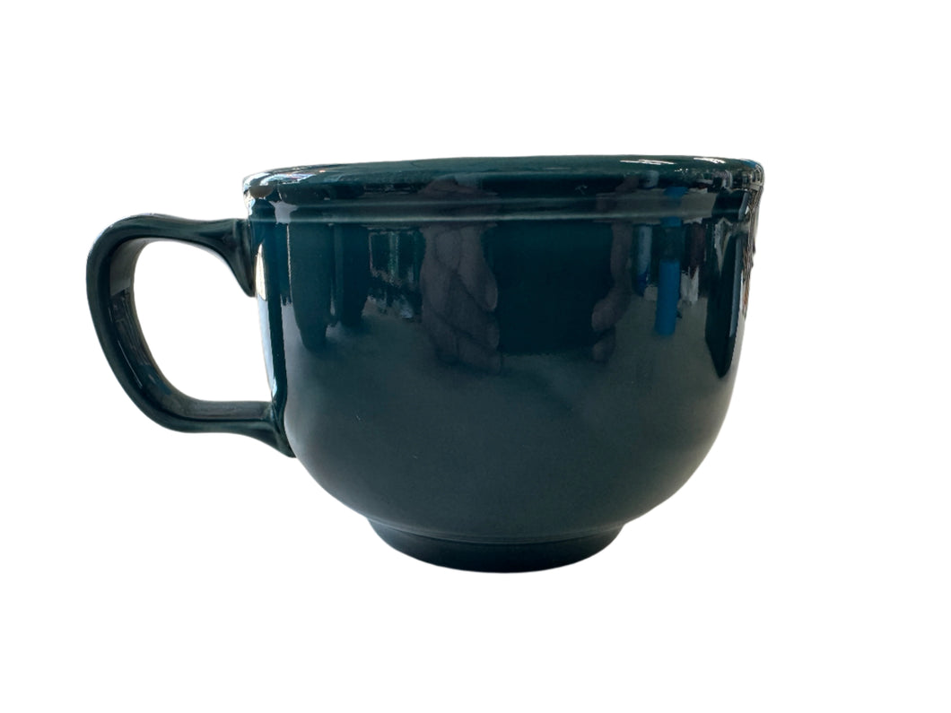 Fiesta Large Jumbo Soup Chili Mug Juniper Blue Mug 4.5