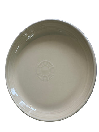 Fiesta Dinner Bowl Plate Ivory
