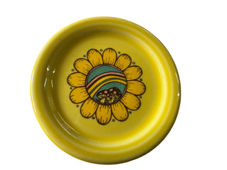 Fiesta Everything Kitchen Exclusive Sunflower Coaster Peace & Love Sunflower Flower