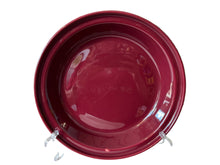 Load image into Gallery viewer, Fiesta Deep Dish Pie Baker Claret Retired Color
