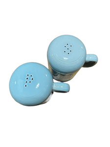 Fiestaware Sky Range Top Salt and Pepper Shakers Fiesta Homer Laughlin