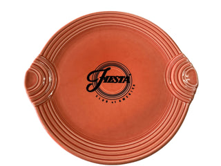 Fiesta Round Serving Tray PERSIMMON  Post 86 Fiesta Club of America HTF