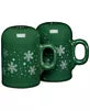 Fiesta Jade Snowflakes Rangetop Large Salt & Pepper Shakers Macy's Exclusive