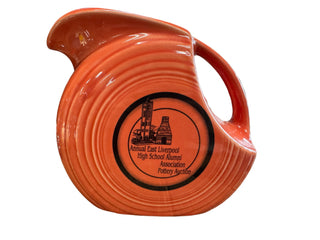 Fiesta ELSSA 1995 1st Pottery Auction.  Persimmon Water Pitcher 05/12