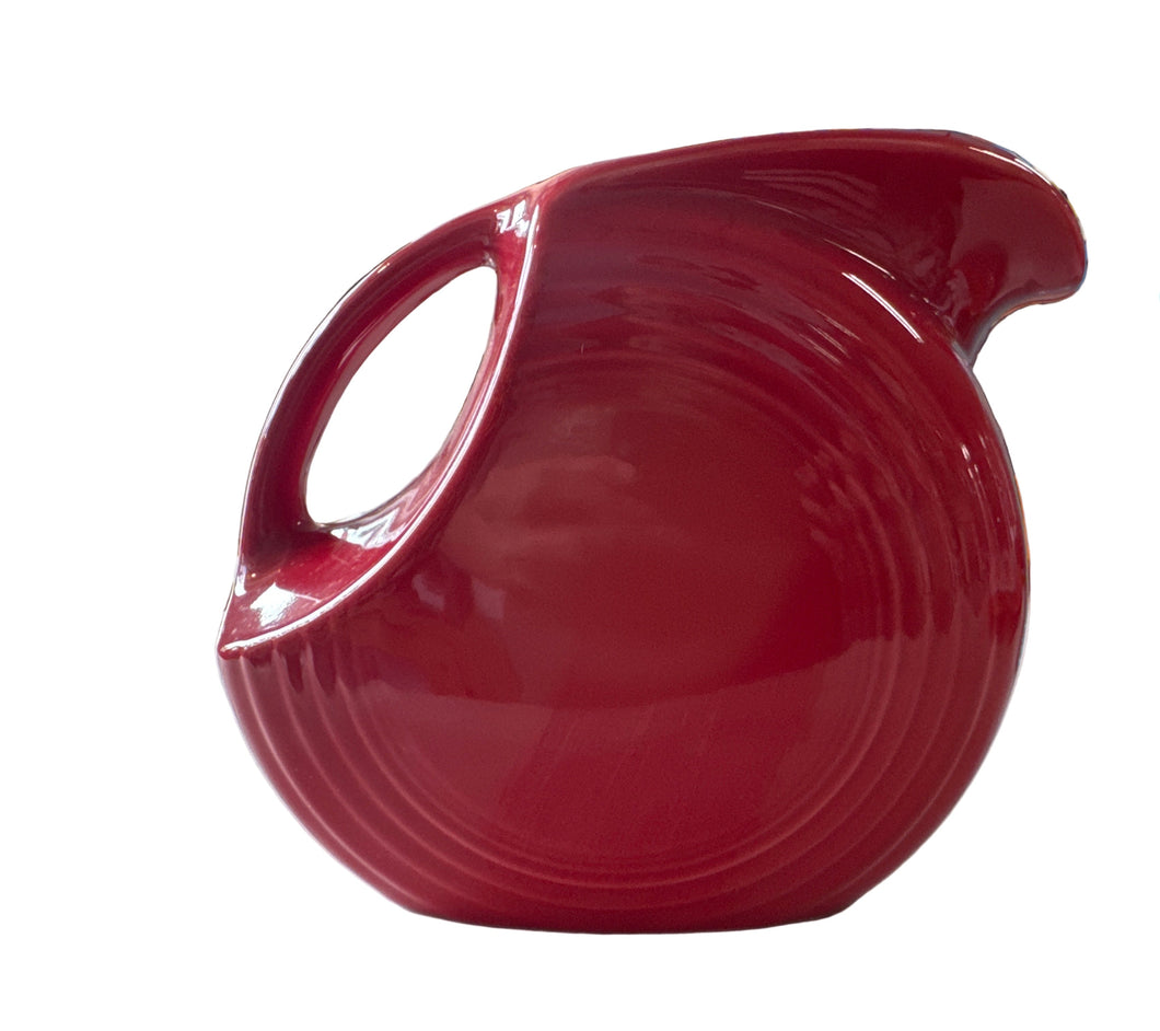 Fiesta Scarlet Large Water Pitcher Disk  !!!