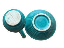 Load image into Gallery viewer, Vintage Harlequin Spruce  Toy Creamer &amp; Nut Cup
