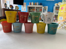 Load image into Gallery viewer, Fiesta FTCCO Dancing Lady Shot Glass Lot of 9
