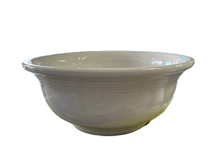 Fiesta Medium White Flared Retired Mixing Bowl