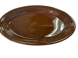 Fiesta Large Oval Platter Chocolate