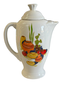 Fiesta China Specialties Mexicana Coffee Pot Server VHTF