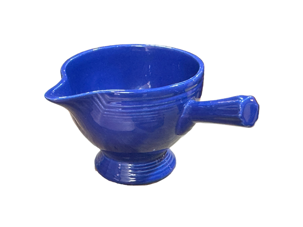Vintage Fiesta Stick Handled Cobalt Creamer