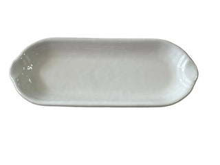 Fiesta Appetizer Tray/ Corn Relish Tray White