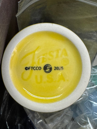 Fiesta FTCCO Dancing Lady SUNFLOWER  Shot Glass